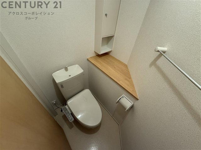 温水洗浄暖房便座ついてます！