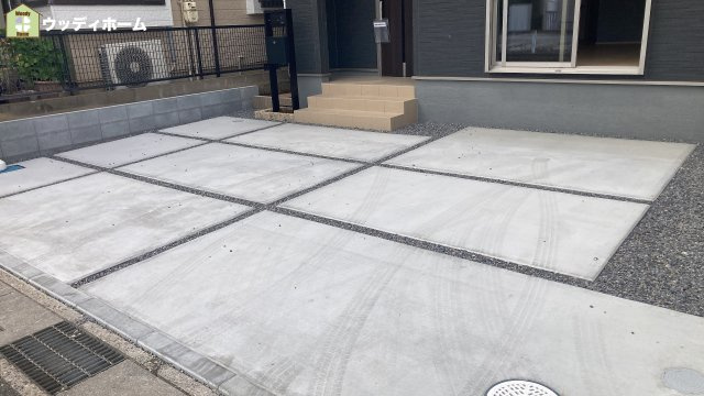 越谷市大泊第9　新築一戸建ての駐車場