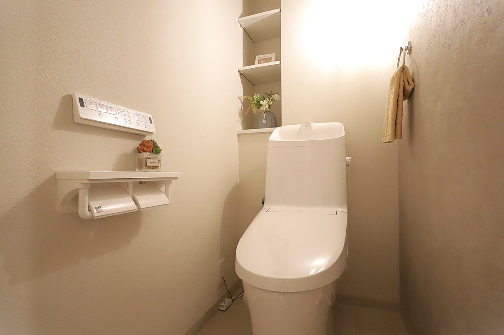 オークヒルズ香里弐番館のトイレ|清潔感のあるトイレです