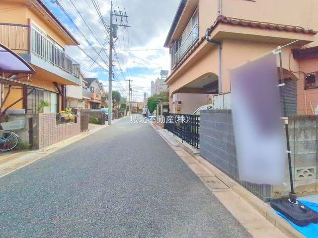 練馬区土支田3丁目 限定1棟の前面道路含む現地写真