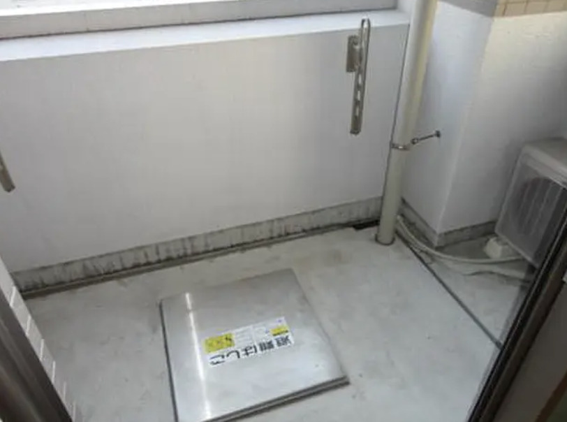 グランヴァン東品川のバルコニー