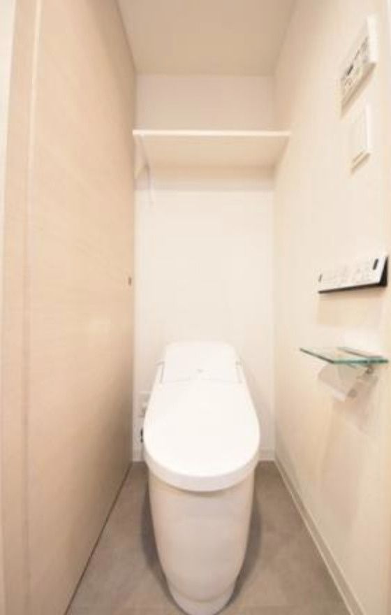 目黒区上目黒３丁目の賃貸マンションのトイレ