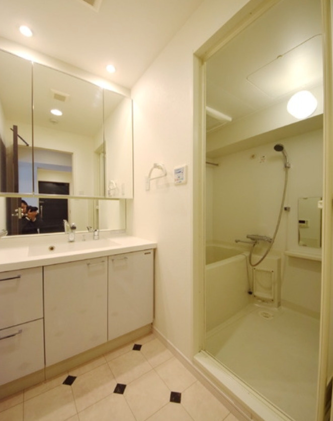 ロメック勝どきの洗面所