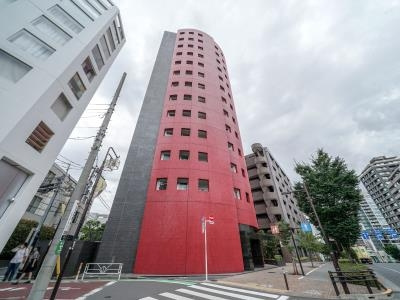 渋谷区富ヶ谷２丁目の賃貸マンションの外観