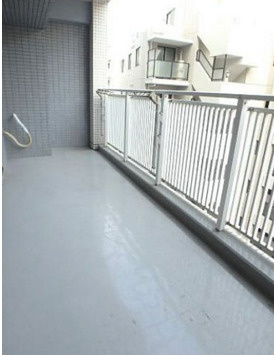 品川区北品川５丁目の賃貸マンションのバルコニー