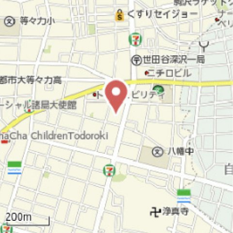 アルティザ自由が丘の地図