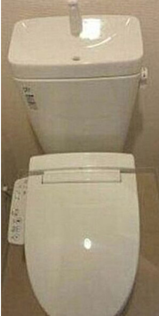 墨田区向島２丁目の賃貸マンションのトイレ