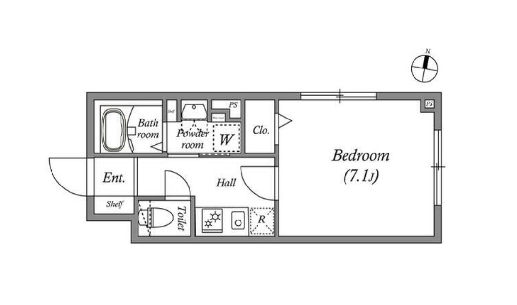 渋谷区本町６丁目の賃貸マンション