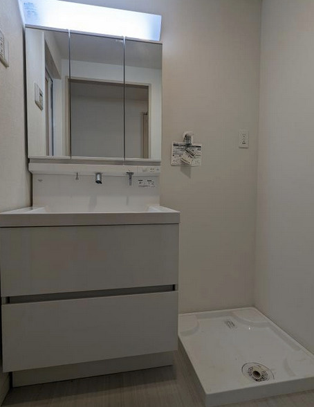 江東区森下２丁目の賃貸マンションの洗面所