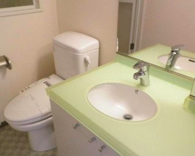 コンフォリア愛宕の洗面所