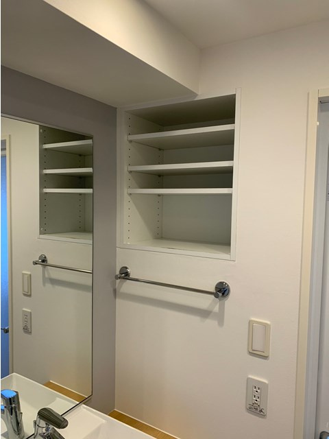 港区赤坂８丁目の賃貸マンションの収納