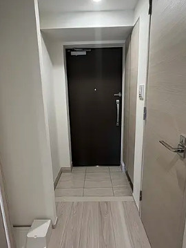 台東区浅草３丁目の賃貸マンションの玄関