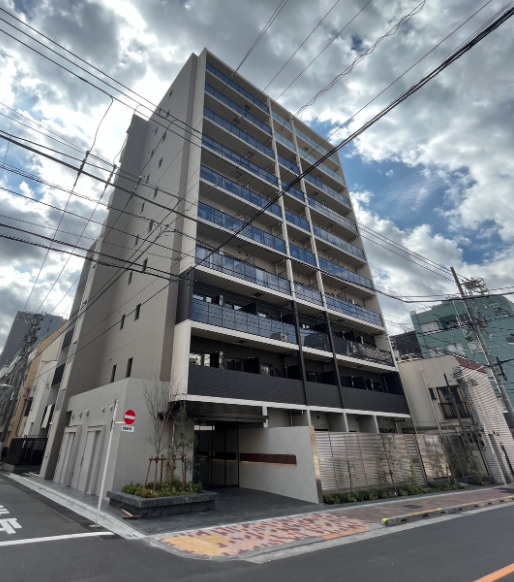 台東区浅草３丁目の賃貸マンションの外観