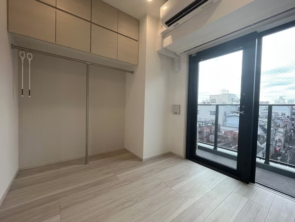 台東区浅草３丁目の賃貸マンションの寝室