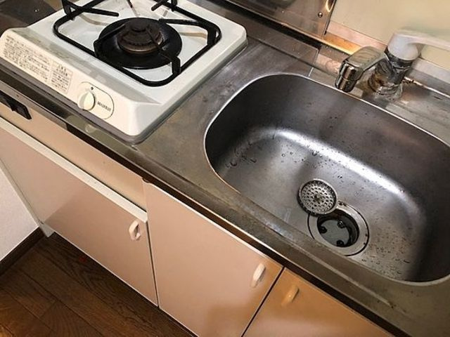 中央区新川１丁目の賃貸マンションのキッチン