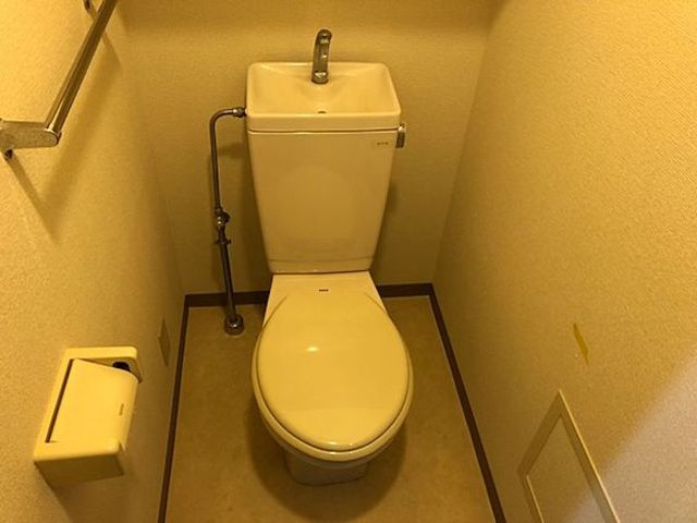 中央区新川１丁目の賃貸マンションのトイレ