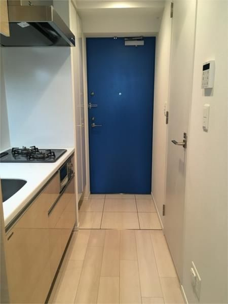 中目黒ウエストの玄関