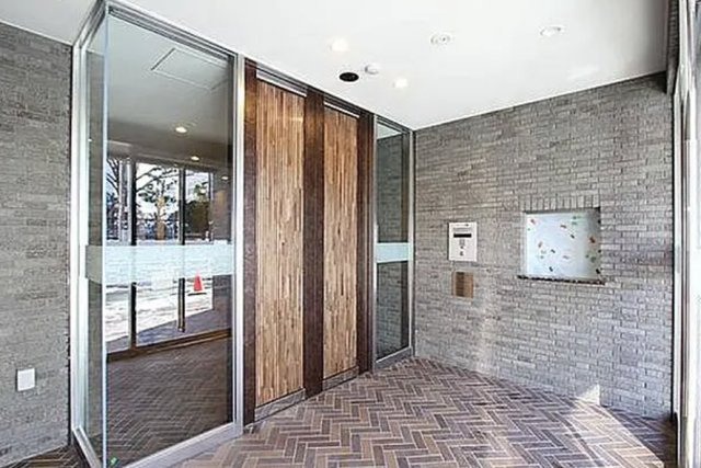 スカイコートグランデ清澄白河のエントランス