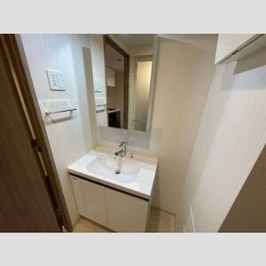 スカイコートグランデ清澄白河の独立洗面台