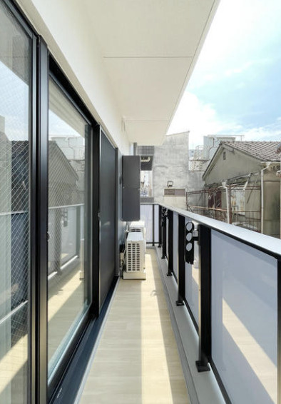ＣＬＫ南千住のバルコニー