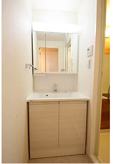 スプランディッド淀屋橋DUEの洗面所