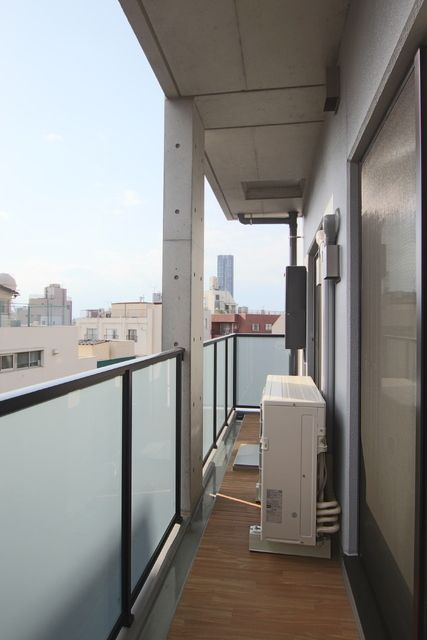 レアルタのバルコニー