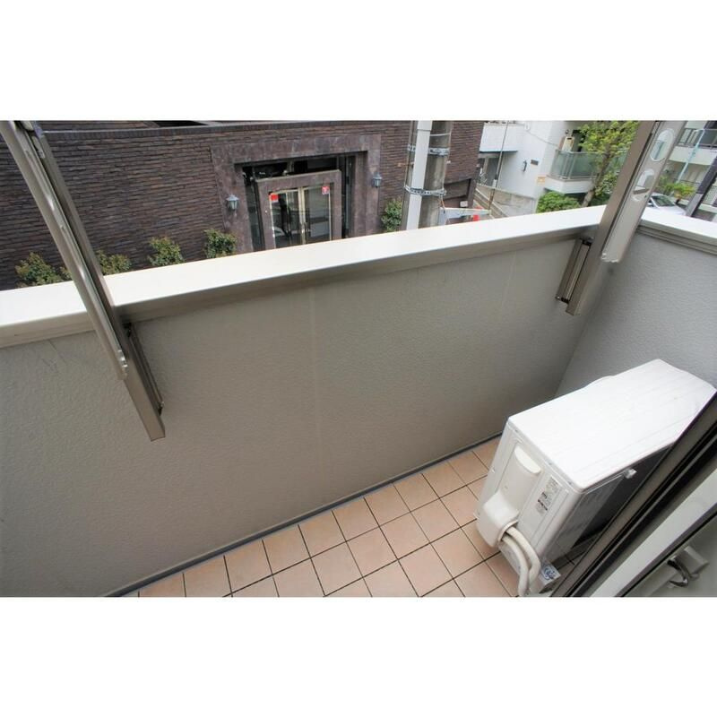 五本木グレイスヒルズのバルコニー