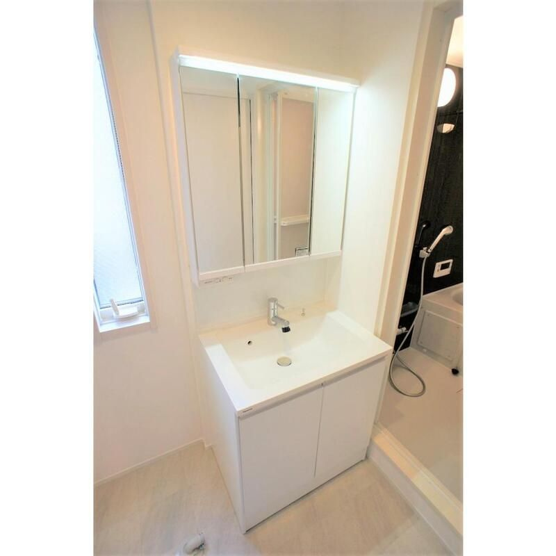 五本木グレイスヒルズの洗面所