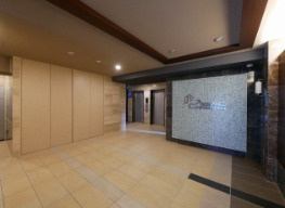 プレサンス大阪福島シエルのエントランス