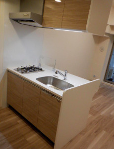 プレサンス大阪福島シエルのキッチン