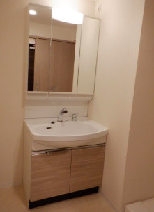 プレサンス大阪福島シエルの洗面所