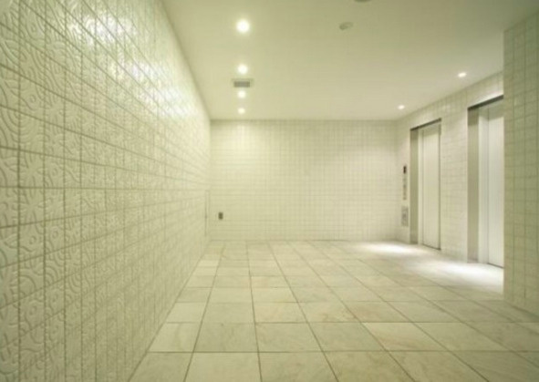 品川区戸越５丁目の賃貸マンションのロビー