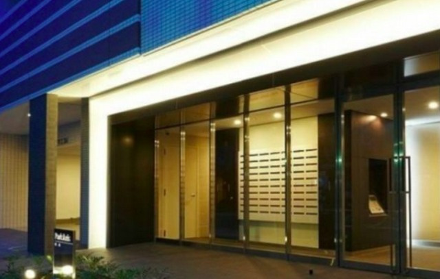 墨田区江東橋５丁目の賃貸マンションのエントランス