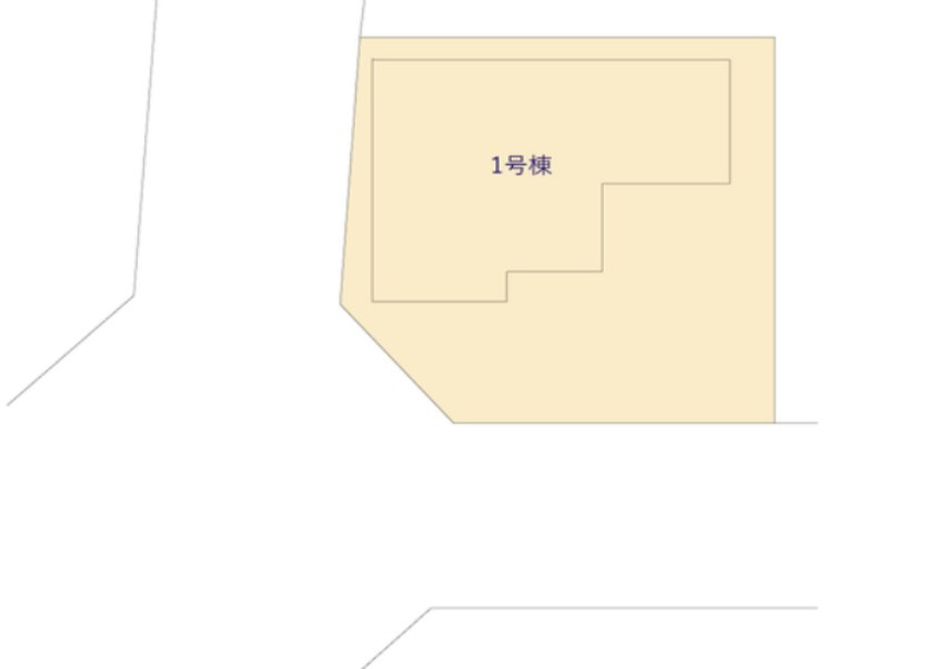 小山市犬塚3丁目　新築戸建3-1の区画図
