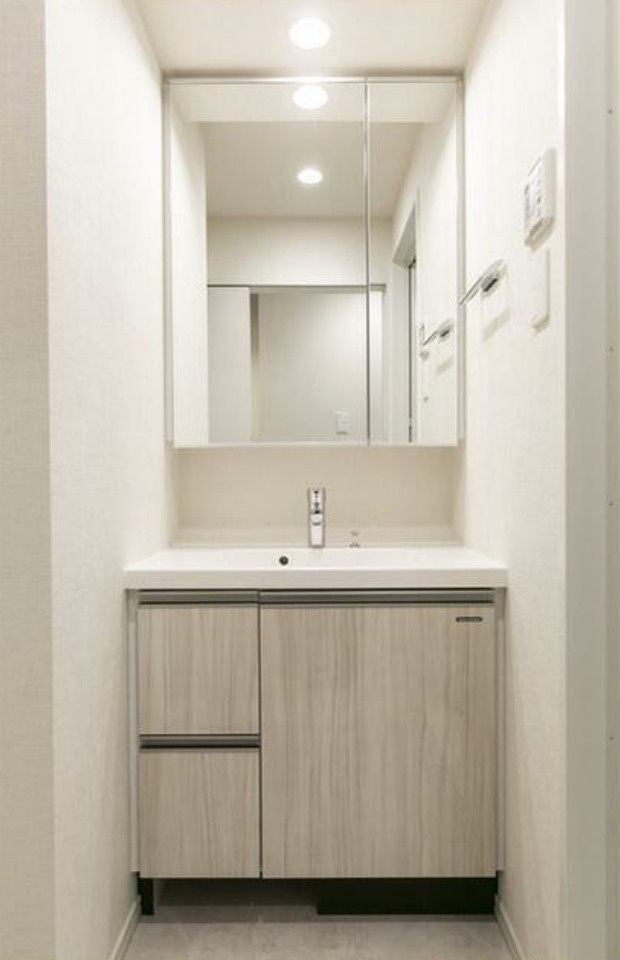 港区芝５丁目の賃貸マンションの洗面所