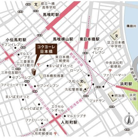 コクヨーレ日本橋の地図