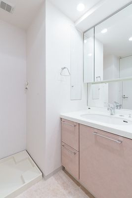 コクヨーレ日本橋の独立洗面台