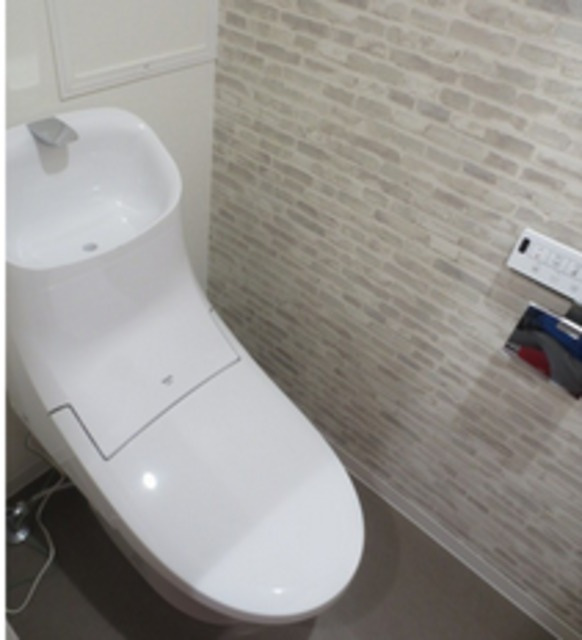 港区芝浦３丁目の賃貸マンションのトイレ