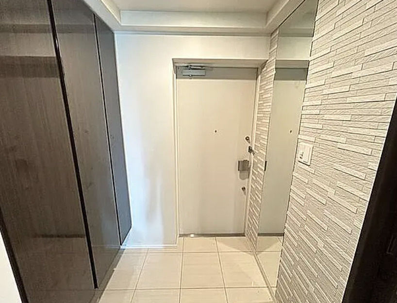 ベイサイドタワー晴海の玄関