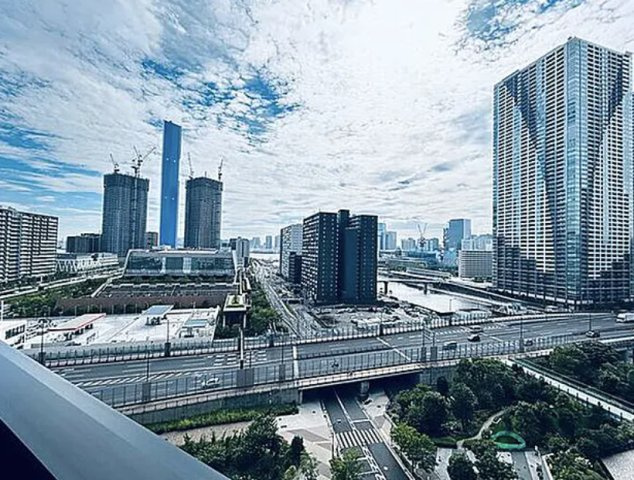 ベイサイドタワー晴海の展望