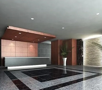 ベイサイドタワー晴海のロビー