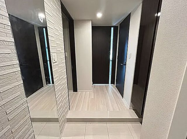 ベイサイドタワー晴海の玄関