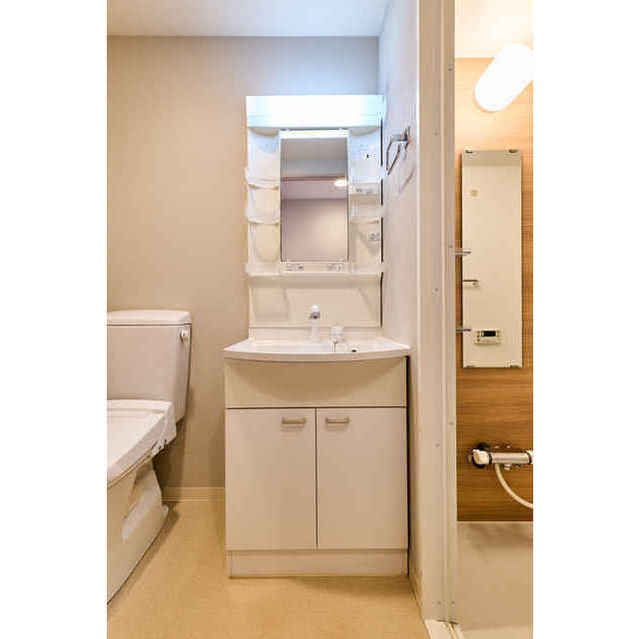 ウィルテラス深川住吉の洗面所