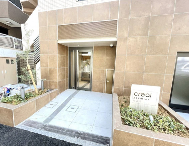 渋谷区恵比寿３丁目の賃貸マンションのエントランス