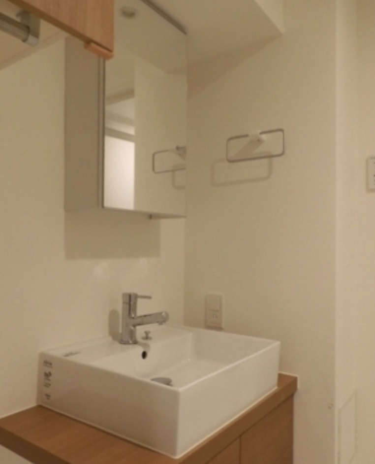 渋谷区恵比寿３丁目の賃貸マンションの洗面所