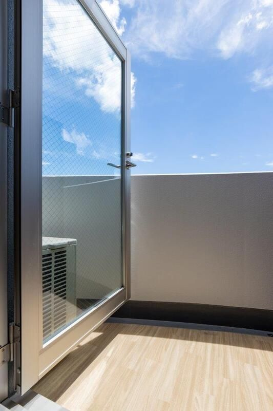 アジールコート門前仲町のバルコニー