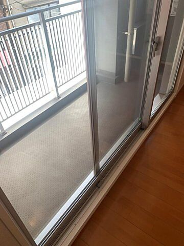 墨田区押上１丁目の賃貸マンションのバルコニー