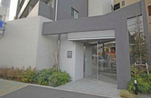 墨田区押上１丁目の賃貸マンションのエントランス