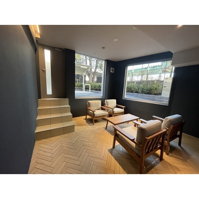 リビオメゾン都立大学のロビー