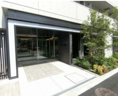 墨田区東駒形４丁目の賃貸マンションのエントランス